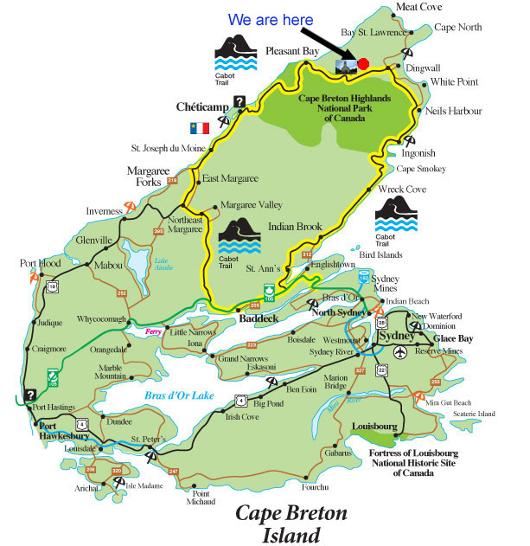 Cape Breton Cabot trail hostel