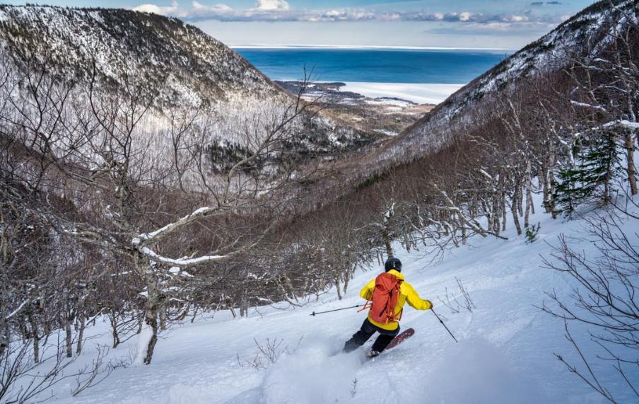 backcountry skiing