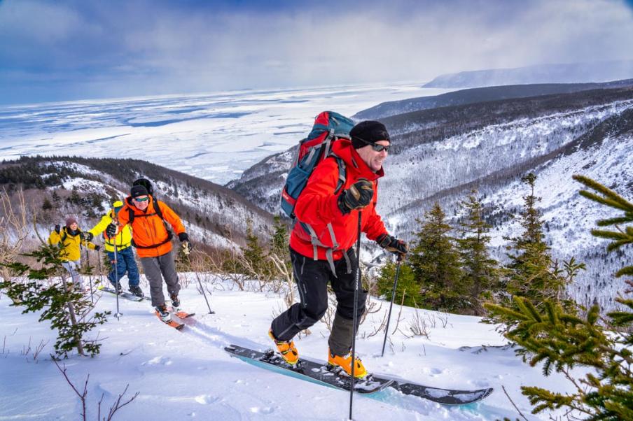 wilderness skiing