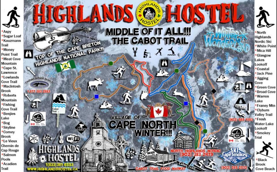 Highlands hostel winter activities